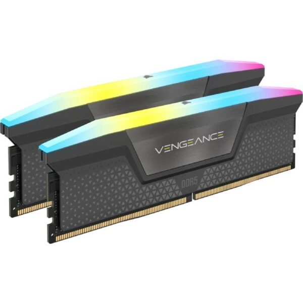 Memoria RAM Corsair Vengeance RGB 2 x 16GB/ DDR5/ 6000MHz/ 1.35V/ CL36/ DIMM 840006666110 CMH32GX5M2E6000C36 COR-32GB CMH32GX5M2E6000C36