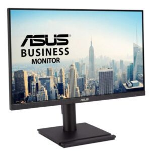 Monitor Profesional Asus VA24DQFS 23.8"/ Full HD/ Multimedia/ Regulable en altura/ Negro