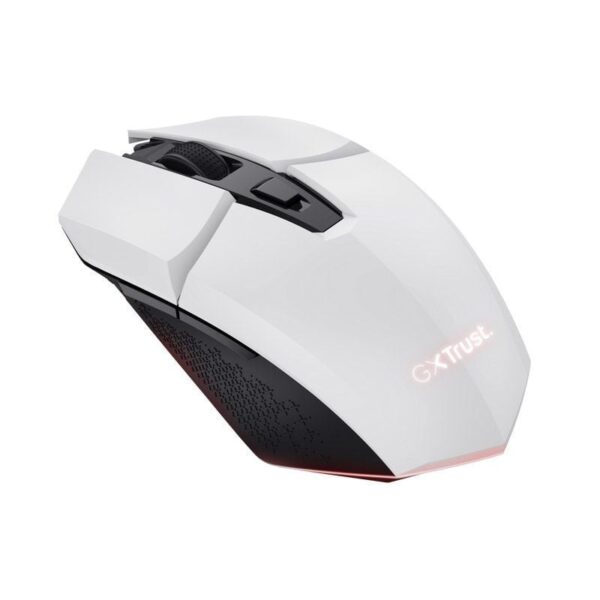 Ratón Gaming Inalámbrico Trust Gaming GXT 110 Felox/ Batería recargable/ Hasta 4800 DPI/ Blanco - Imagen 2
