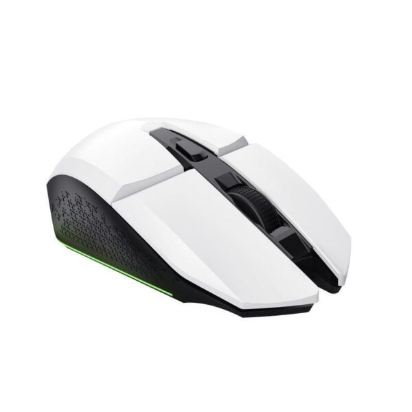 Ratón Gaming Inalámbrico Trust Gaming GXT 110 Felox/ Batería recargable/ Hasta 4800 DPI/ Blanco - Imagen 3