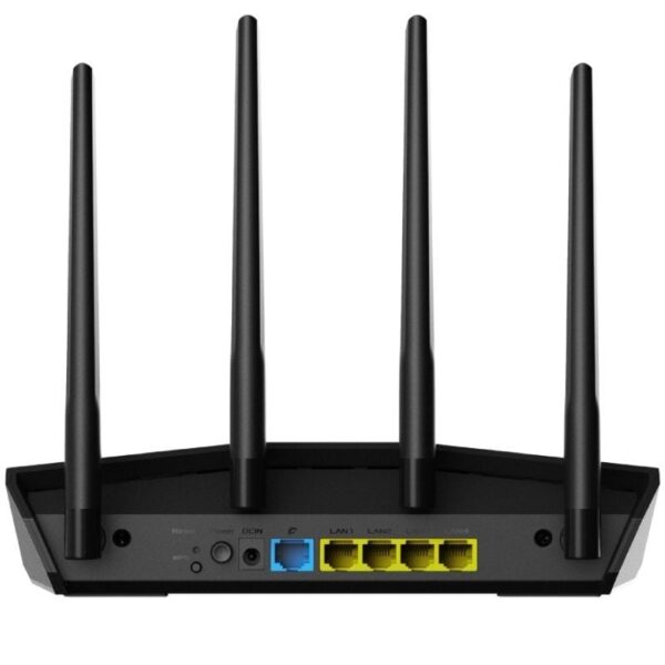 Router Gaming Inalámbrico Asus RT-AX57/ WiFi 6/ 3000Mbps/ 2.4GHz 5GHz/ 4 Antenas/ WiFi 802.11ax/ac/n/a/ - n/b/g - Imagen 3