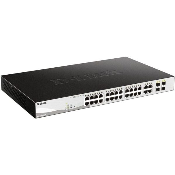 Switch Gestionado D-Link DGS-1210-24P 24 Puertos/ RJ-45 10/100/1000/ PoE/ SFP - Imagen 2