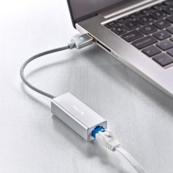 Adaptador USB 3.0 - RJ45 NGS Hacker 3.0/ 1000Mbps - Imagen 4