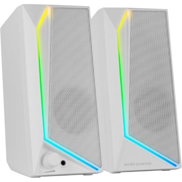 Altavoces Mars Gaming MS72/ 15W/ 2.0/ Blancos 8435693108917 MS72W TAC-ALT MS72 WH
