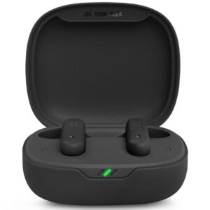 Auriculares Bluetooth JBL Vibe Flex con estuche de carga/ Autonomía 8h/ Negro 6925281961670 JBLVFLEXBLK JBL-AUR VIBE FLEX BK