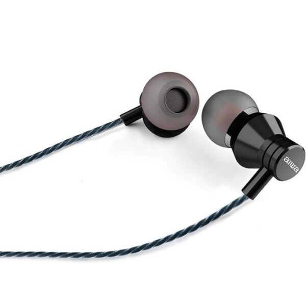 Auriculares Intrauditivos Aiwa ESTM-50USB-C/BK/ con Micrófono/ USB Tipo-C/ Negros - Imagen 2