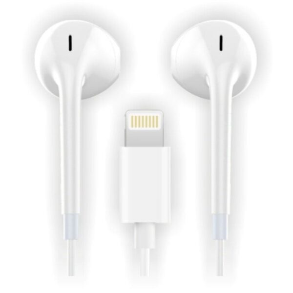 Auriculares Intrauditivos Tech One Tech earTECH HIP TEC1201/ con Micrófono/ Lightning/ Blancos - Imagen 2