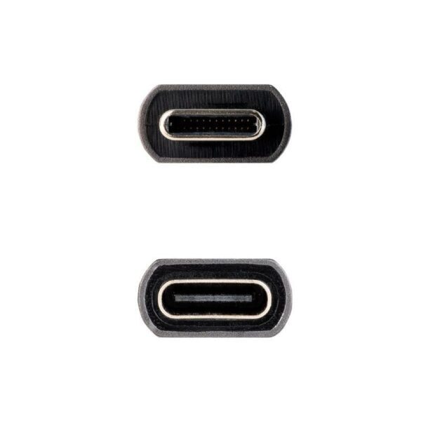Cable Alargador USB 3.2 Nanocable 10.01.4401-L150/ USB Tipo-C Macho - USB Tipo-C Hembra/ 1.5m/ Negro - Imagen 4
