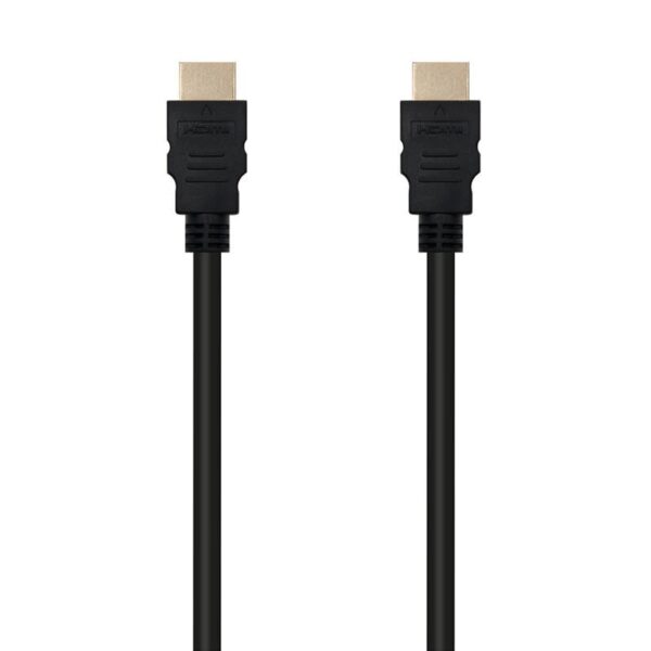 Cable HDMI 1.3b Nanocable 10.15.0302/ HDMI Macho - HDMI Macho/ 1.8m/ Negro 8433281000698 10.15.0302 NAN-CAB 10.15.0302