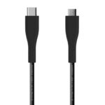 Cable USB 2.0 Aisens A107-0349/ USB Tipo-C Macho - MicroUSB Macho/ Hasta 15W/ 60Mbps/ 1m/ Negro 8436574703498 A107-0349 AIS-CAB A107-0349