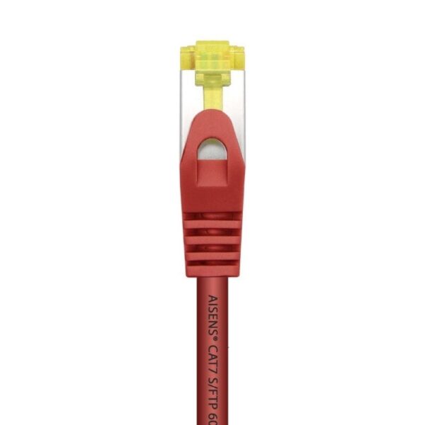 Cable de Red RJ45 SFTP Aisens A146-0468 Cat.7/ 25cm/ Rojo - Imagen 2