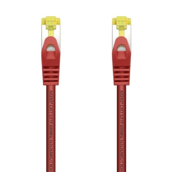 Cable de Red RJ45 SFTP Aisens A146-0468 Cat.7/ 25cm/ Rojo 8436574705195 A146-0468 AIS-CAB A146-0468
