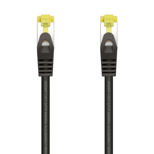 Cable de Red RJ45 SFTP Aisens A146-0485 Cat.7/ 50cm/ Negro 8436574705362 A146-0485 AIS-CAB A146-0485