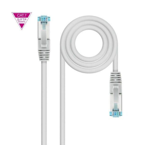 Cable de Red RJ45 SFTP Nanocable 10.20.1720 Cat.7/ 20m/ Gris - Imagen 2