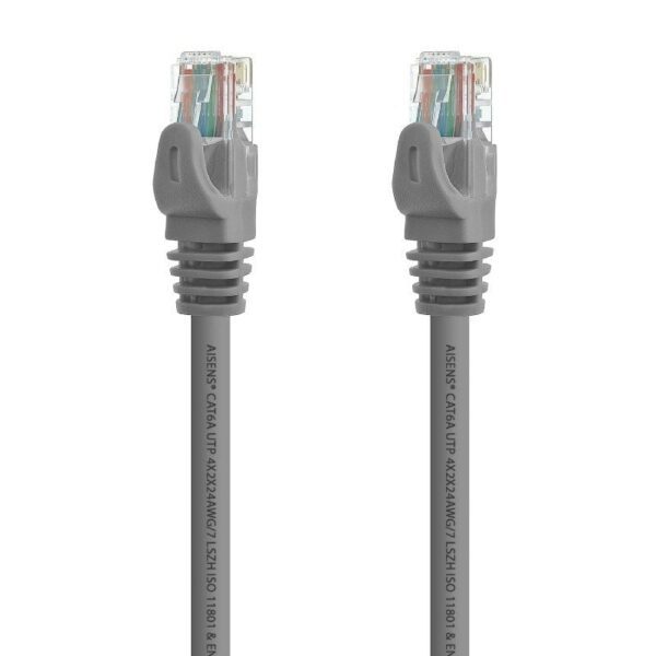 Cable de Red RJ45 UTP Aisens A145-0329 Cat.6A/ 5m/ Gris 8436574703825 A145-0329 AIS-CAB A145-0329