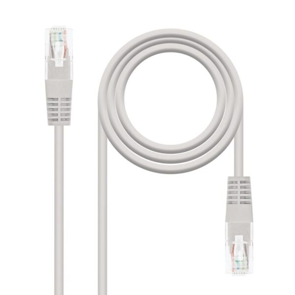 Cable de Red RJ45 UTP Nanocable 10.20.0101 Cat.5e/ 1m/ Gris - Imagen 2