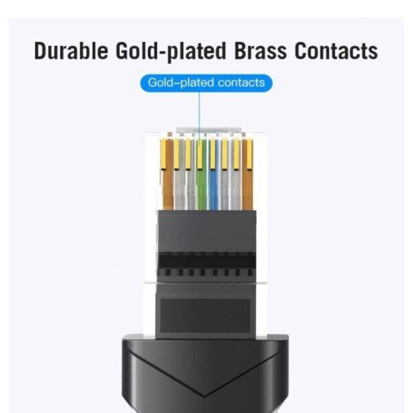 Cable de Red RJ45 UTP Vention IBEBT Cat.6/ 30m/ Negro - Imagen 3