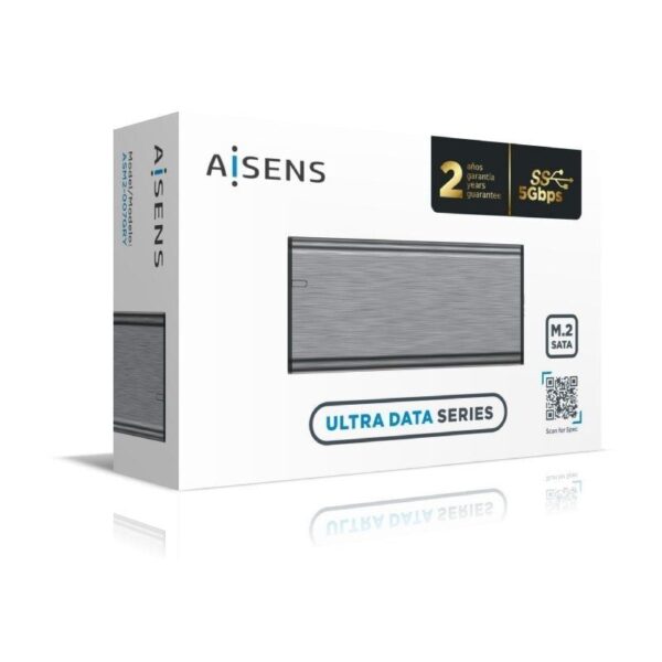 Caja Externa para Disco SSD M.2 SATA Aisens ASM2-007GRY/ USB 3.1 Gen1/ Sin Tornillos - Imagen 4