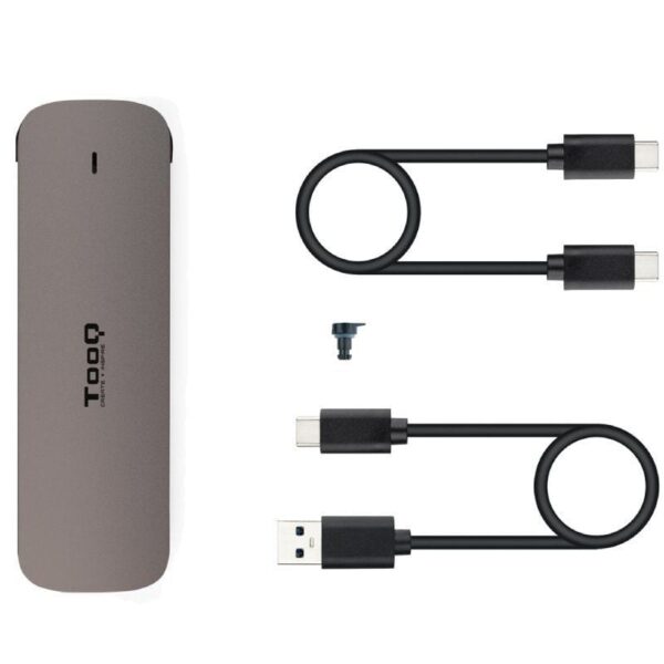 Caja Externa para Disco SSD M.2 TooQ TQE-2202BR/ USB 3.1 Gen2/ Sin tornillos - Imagen 2