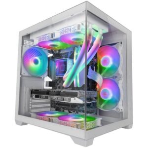 Caja Gaming Minitorre Mars Gaming MC-VIEW2/ Blanca 8435693109594 MCVIEW2W TAC-CAJA MC-VIEW2 WH