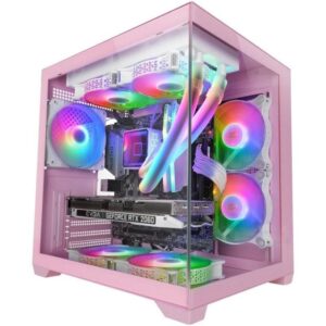 Caja Gaming Minitorre Mars Gaming MC-VIEW2/ Rosa 8435693109600 MCVIEW2P TAC-CAJA MC-VIEW2 PK