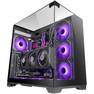 Caja Gaming Minitorre Mars Gaming MC-VISION 8435693109617 MCVISION TAC-CAJA MC-VISION BK