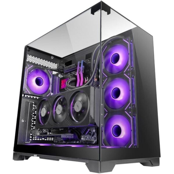 Caja Gaming Minitorre Mars Gaming MC-VISION 8435693109617 MCVISION TAC-CAJA MC-VISION BK