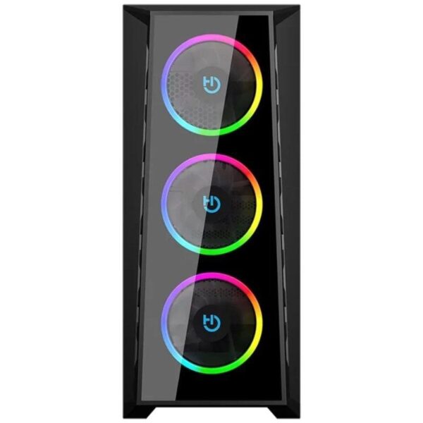 Caja Gaming Semitorre Hiditec MH12 GLASS - Imagen 2