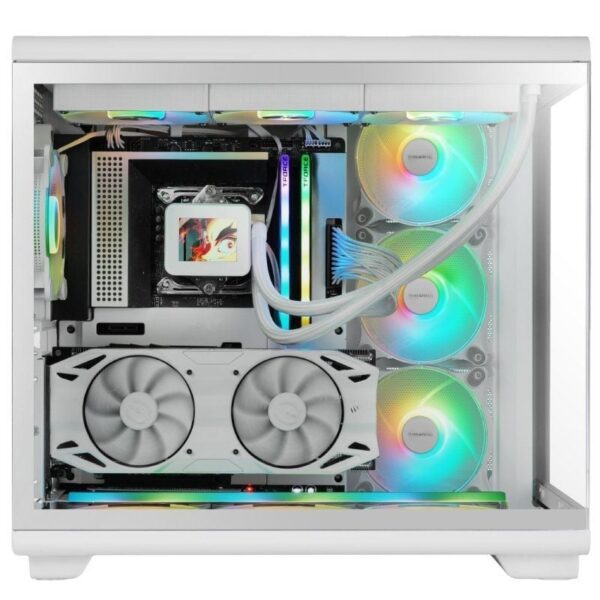 Caja Gaming Torre Mars Gaming MC-REV/ Blanca - Imagen 2