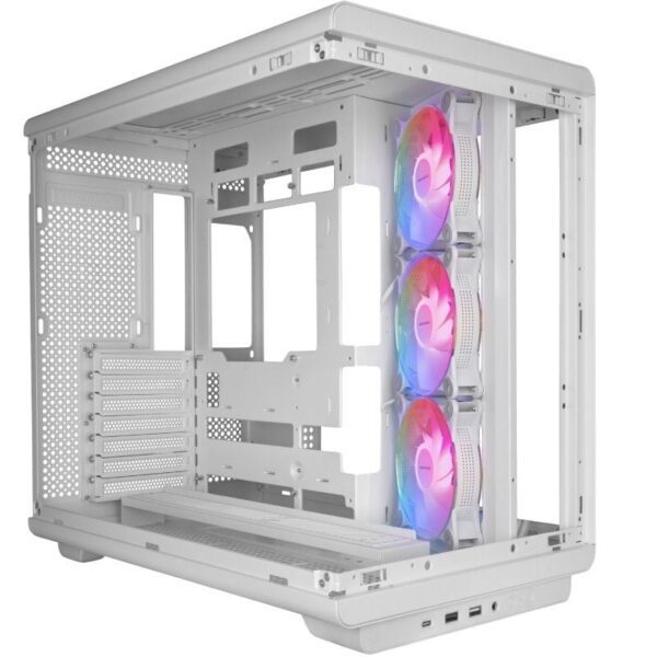 Caja Gaming Torre Mars Gaming MC-REV/ Blanca - Imagen 3