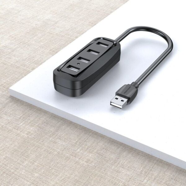 Hub USB Vention VAS-J43-B015/ 4xUSB/ 15cm - Imagen 3