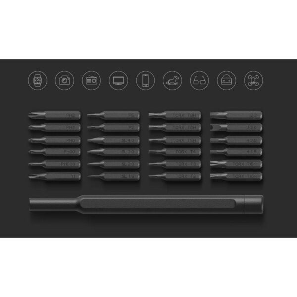 Kit de Destornilladores Xiaomi Precision Screwdriver Kit/ 24 Puntas de precisión - Imagen 2