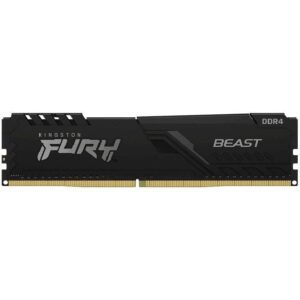 Memoria RAM Kingston FURY Beast 8GB/ DDR4/ 3600MHz/ 1.35V/ CL17/ DIMM 740617319798 KF436C17BB/8 KIN-FB KF436C17BB 8