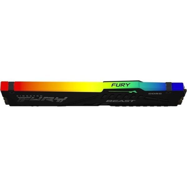 Memoria RAM Kingston FURY Beast RGB 32GB/ DDR5/ 6000MHz/ 1.4V/ CL30/ DIMM - Imagen 3