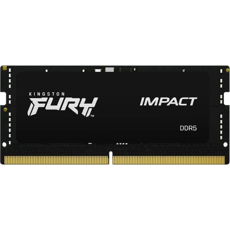 Memoria RAM Kingston FURY Impact 32GB/ DDR5/ 5600MHz/ 1.1V/ CL40/ SODIMM 740617331653 KF556S40IB-32 KIN-32GB FURY KF556S40IB-32
