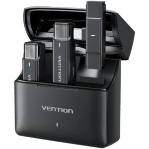 Micrófono Inalámbrico con Clip Vention NCAB0/ USB Tipo-C/ Incluye Receptor/ 2 unidades 6922794785649 NCAB0 VEN-MIC NCAB0