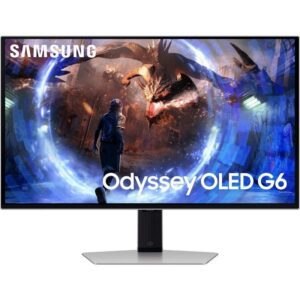 Monitor Gaming Samsung G6 Odyssey OLED S27DG602SU 27"/ QHD/ 0.03ms/ 360Hz/ Regulable en Altura/ Plata 8806095503165 LS27DG602SUXEN SAM-M S27DG602SU