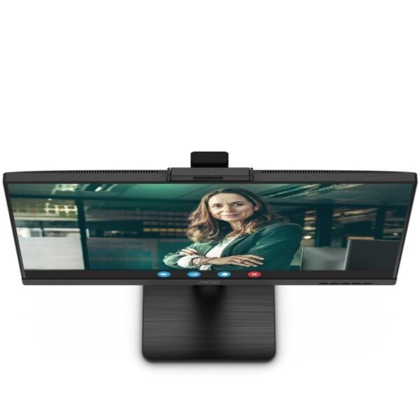 Monitor Profesional AOC Q27P3QW 27"/ QHD/ Webcam/ Multimedia/ Regulable en altura/ Negro - Imagen 3