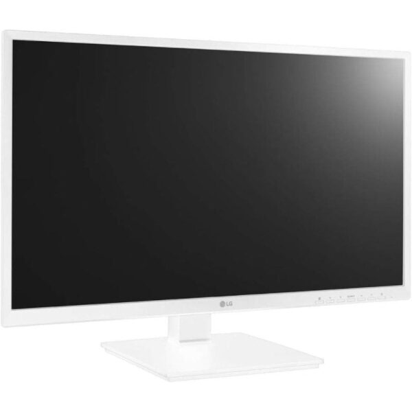 Monitor Profesional LG 24BK55YP-W 23.8"/ Full HD/ Multimedia/ Regulable en altura/ Blanco - Imagen 2