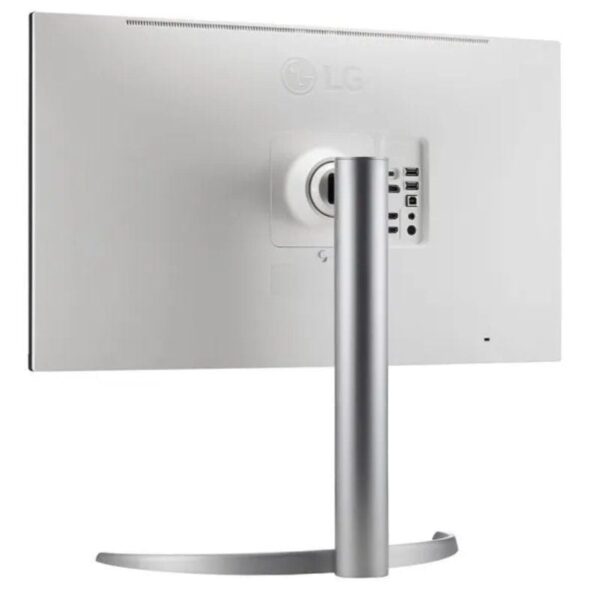 Monitor Profesional LG 27UQ850-W 27"/ 4K/ Multimedia/ Regulable en altura/ Plata - Imagen 5