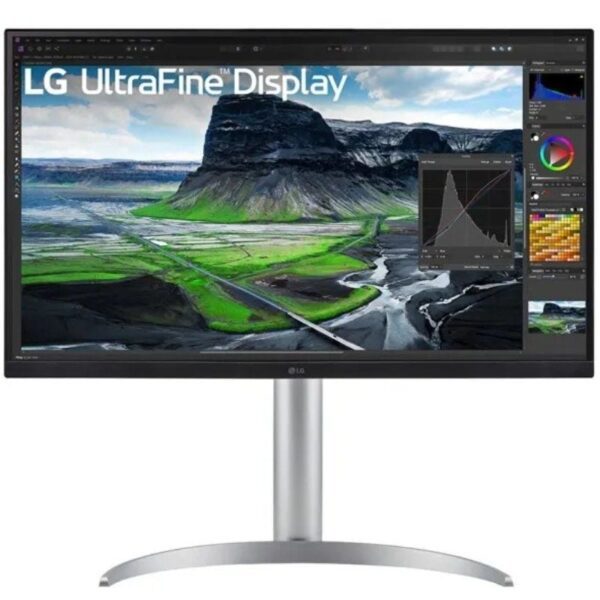 Monitor Profesional LG 27UQ850-W 27"/ 4K/ Multimedia/ Regulable en altura/ Plata 8806084432377 27UQ850-W LG-M 27UQ850-W