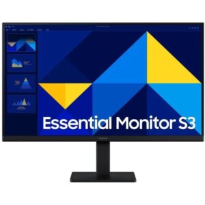 Monitor Profesional Samsung Essential Monitor S3 S24D304GAU/ 24"/ Full HD/ Negro 8806095803074 LS24D304GAUXEN SAM-M S24D304GAU