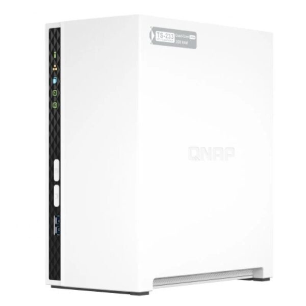 NAS QNAP TS-233/ 2 Bahías 3.5"- 2.5"/ 2GB DDR4/ Formato Torre 4711103080597 TS-233 QNAP-NAS TS-233