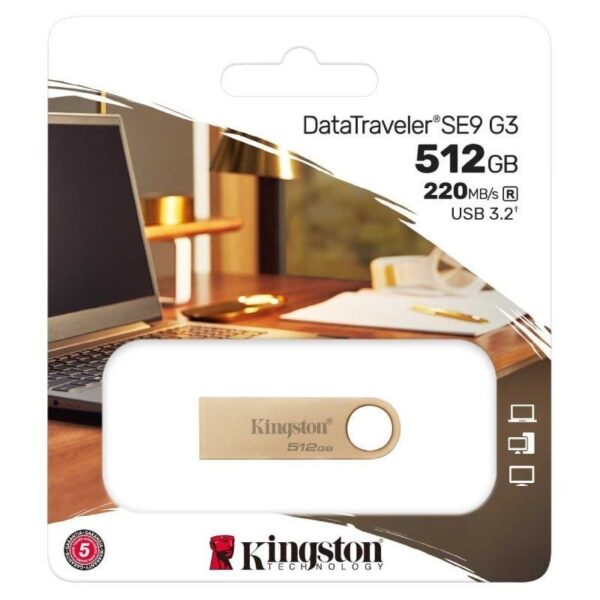 Pendrive 512GB Kingston DataTraveler SE9 G3 USB 3.2 - Imagen 2