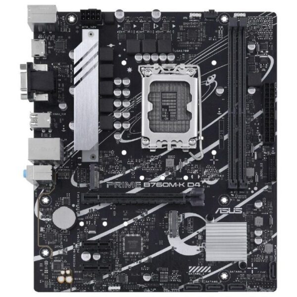 Placa Base Asus PRIME B760M-K D4 Socket 1700/ Micro ATX - Imagen 2