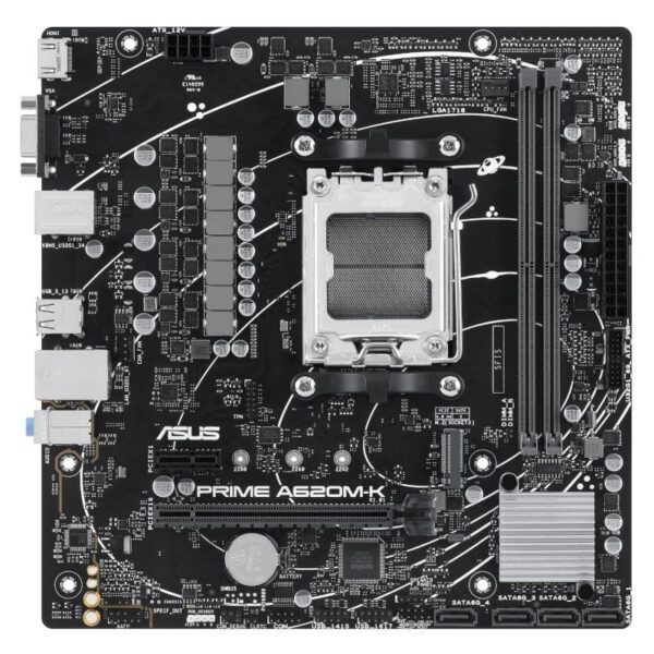 Placa Base Asus Prime A620M-K Socket AM5/ Micro ATX - Imagen 2