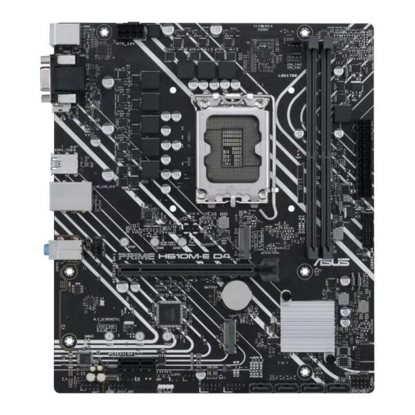 Placa Base Asus Prime H610M-E D4-CSM/ Socket 1700/ Micro ATX - Imagen 2