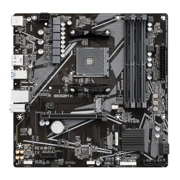 Placa Base Gigabyte B550M K Socket AM4/ Micro ATX - Imagen 2