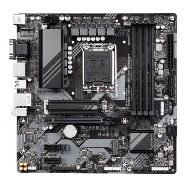 Placa Base Gigabyte B760M DS3H Socket 1700/ Micro ATX - Imagen 2