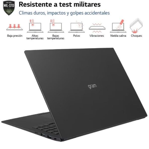 Portátil LG Gram 16Z90R-E AD78B Intel Core i7-1360P/ 32GB/ 1TB SSD/ GeForce RTX 3050/ 16"/ Win11 - Imagen 3